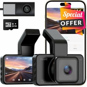 RoadZ Dash Cam Front and Rear