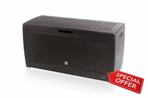 Stolmet Plastic Garden Storage Box with 310L Capacity