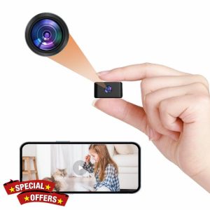 Mini Spy Camera WiFi Hidden Camera 1080P Mini Camera - Portable Spy Cam