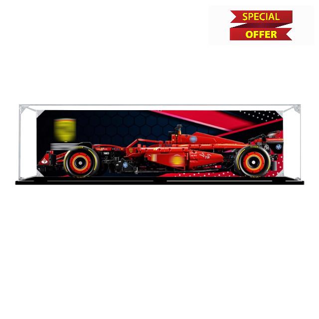 Acrylic Display Case Box Compatible Lego 42207 F1 Racing Car Model Display Case Gift Model