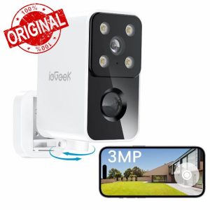 ieGeek 2k Security Camera Outdoor Wireless with Pan Rotating 180°