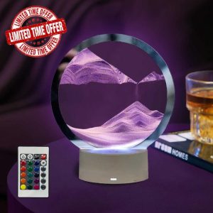 LZH FILTER Creative 3D Moving Sand Art