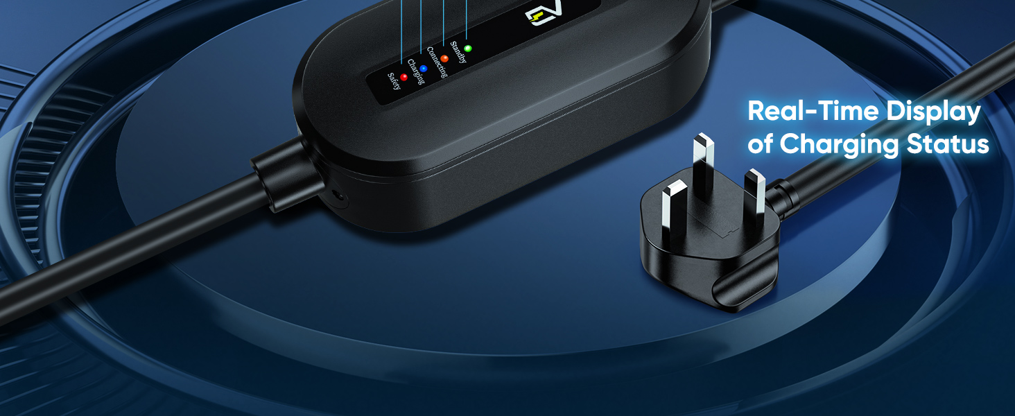 ev charger cable type 2 to 3 pin plug