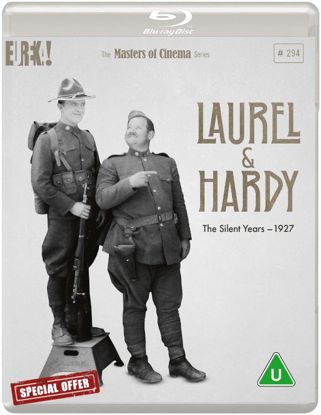 LAUREL & HARDY: THE SILENT YEARS (1927) 15 Silent Shorts with Stan Laurel & Oliver Hardy (Masters of Cinema) Standard Edition Two-disc Blu-ray