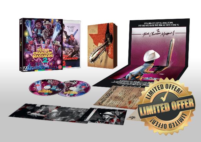 The Texas Chainsaw Massacre 2 Limited Edition Blu-ray