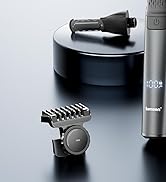 KENSEN Body Hair Trimmer Men 2in1, Waterproof Pubic Balls Trimmer with Adjustable Comb, Safe Mens...