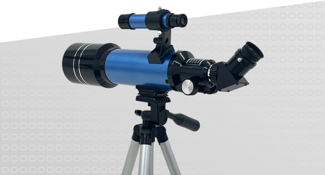 Professional Astronomical 400-70 Portable Refractor Telescope with Adjustable Tripod