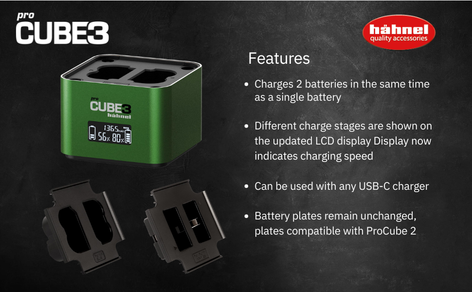 Hähnel - ProCube3 - DSLR Charger
