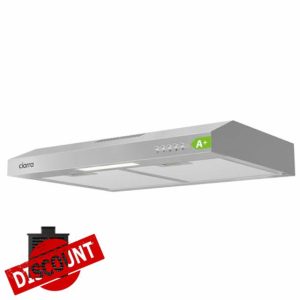 CIARRA AWS6903D 60cm Visor Cooker Hood Undercabinet Hoods Wall Mounted Kitchen Extractor Fan 600mm Top Vented Range Hood            [Energy Class A+]