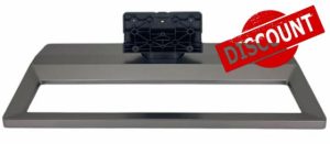 Original TV Base Stand and Neck Support with Pack of Screws Compatible with Toshiba 55UF3D63DA Smart LED LCD Monitors (Silver)