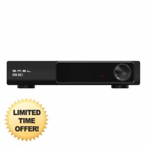 S.M.S.L RAW-DAC1 Amplifier Bluetooth USB DAC with Remote Control Fully-Fitted LCD Scree