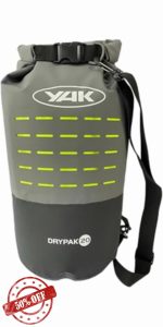 Yak Kayak & Kayaking - Drypak 30L 30 Litre Capacity Drybag Dry Bag W Molle System - Grey - Unisex