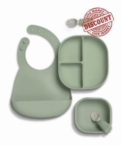Mamas & Papas 4 Piece Silicone Weaning Starter Kit