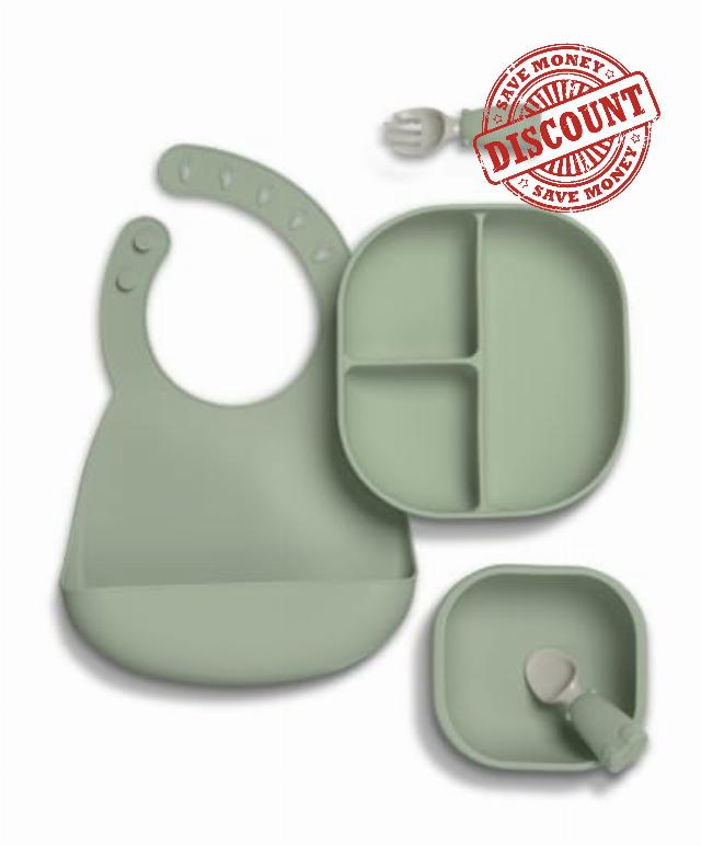 Mamas & Papas 4 Piece Silicone Weaning Starter Kit