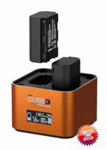 Hähnel - ProCube3 - For Sony - DSLR Duo Charger - Faster Charging - USB Type-C inpu
