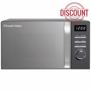 Russell Hobbs Digital Microwave 20L 800W in Grey with 5 Power Levels