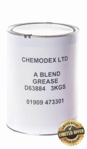 Chemodex A-Blend Grease | Westinghouse Approved Railway Brake Grease | Extreme Cold & High-Temperature Performance | Reduces Wear & Tear | Extends Component Life | Compatible with Nitrile Rubber | Fo