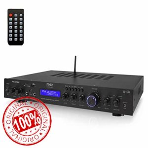 Pyle - Upgraded Premium Rack Mount Bluetooth Receiver