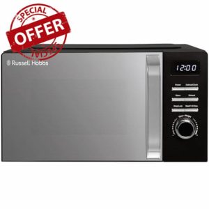Russell Hobbs Digital Microwave 20L 800W in Black with 5 Power Levels