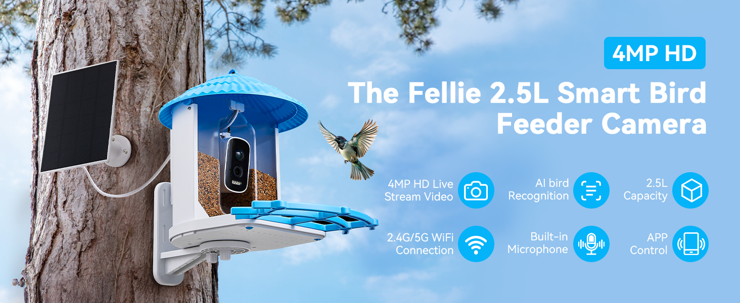 Smart Bird Feeder Camera