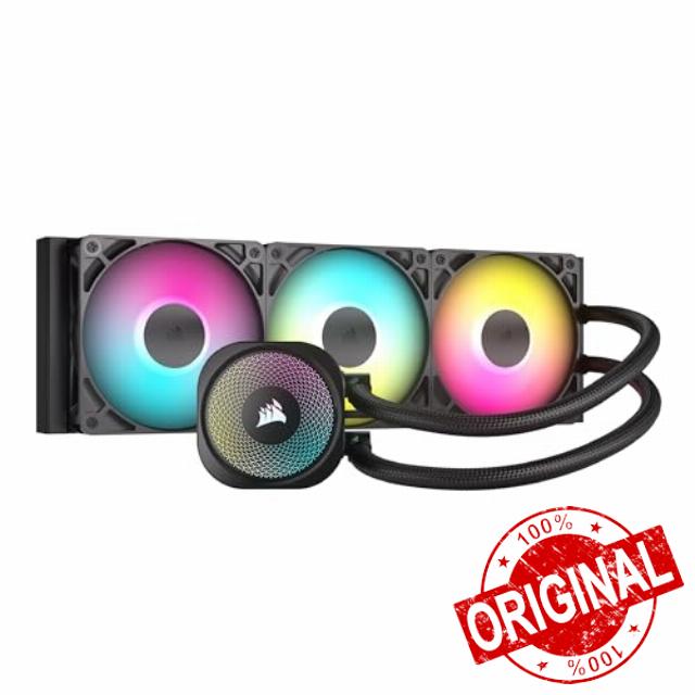 Corsair NAUTILUS 360 RS ARGB Liquid CPU Cooler – 360mm AIO – Low-Noise – Direct Motherboard Connection – Daisy-Chain – Intel LGA 1851/1700