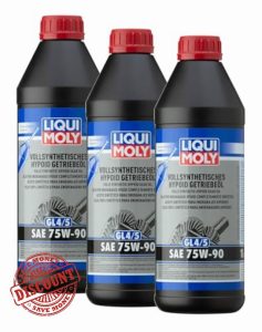 WOL SAE 75W90 Fully Synthetic Hypoid Gear Oil 1024 GL4/5 High Performance Car Oil (3L)