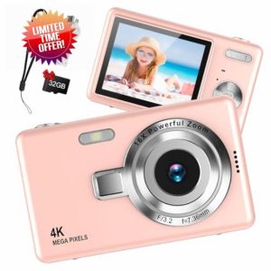 Digital Camera 1080P FHD 44MP with 2.4" LCD Screen