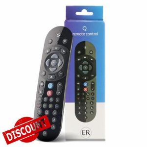 Everyday Remotes - Replacement for Sky Q Remote Control with Voice Control - Batteries Included – Compatible with Sky Q Boxes
