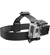 Reflex Camera Motorcycle Helmet Chin Mount with Adjustable Straps for GoPro Hero 13/12/11/10/9/8/...