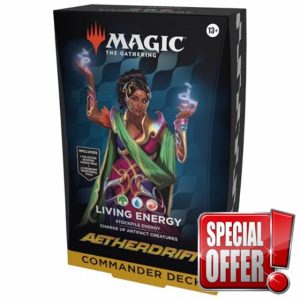 Magic: The Gathering Aetherdrift Commander Deck - Living Energy