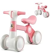 Maxmass Baby Balance Bike, Toddler First Bike with Ergonomic Handle & Carbon Steel Frame, No Peda...