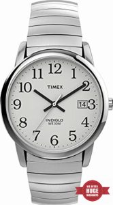 Timex Easy Reader 35 mm Expansion Band Date Windown Watch