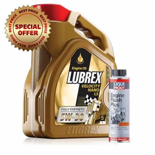 5w30 Fully Synthetic Engine Oil ACEA C4 RN 0720 5L+ENGINE FLUSH PLUS