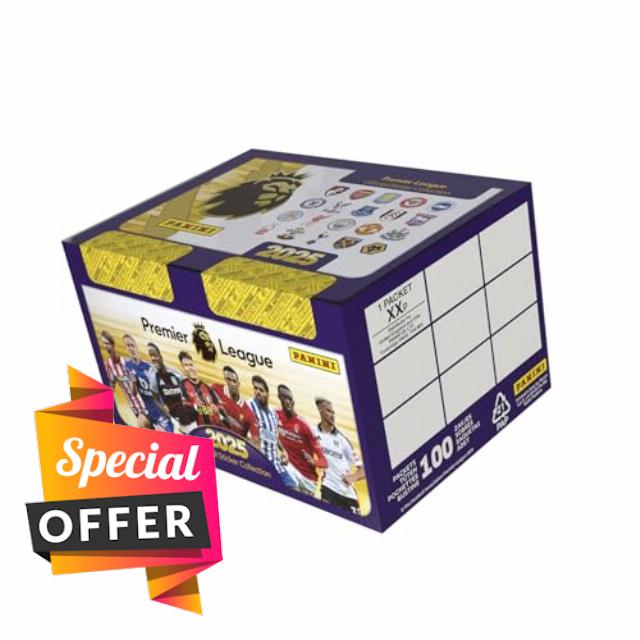 Premier League 2025 Official Sticker Collection - x100 Packs