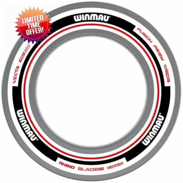 WINMAU Dart Board Surround Ring - Advance Black
