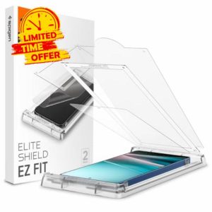 Spigen EliteShield EZ Fit Screen Protector for Samsung Galaxy S25 Ultra
