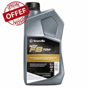 Granville MTF FS 70W Fully Synthetic Manual Transmission Fluid – 1L | High-Performance Gear Lubricant Oil Fluid | API GL-4 – Superior Gear Protection – Fuel Efficient Transmission Fluid
