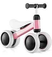 Maxmass Baby Walker, 4 in 1 Infant Sit-to-Stand Walker with Adjustable Height & Speed, Lockable R...