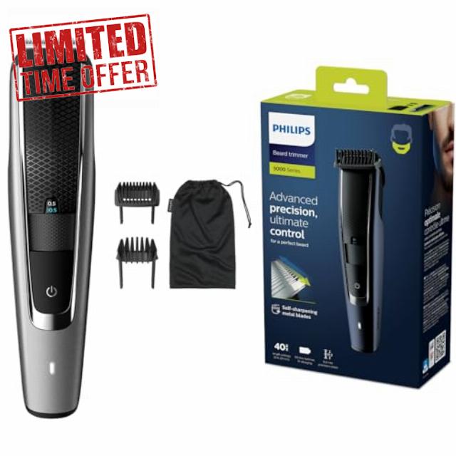 Philips Beard & Stubble Trimmer/Hair Clipper for Men