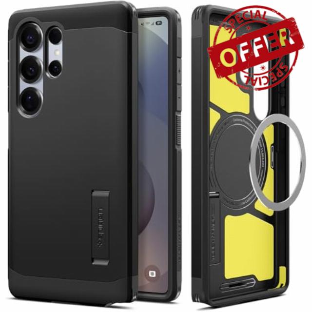 Spigen Tough Armor (AI) MagFit Case for Samsung Galaxy S25 Ultra