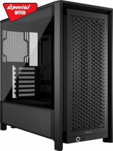 CORSAIR FRAME 4000D Modular Mid-Tower ATX PC Case – High Airflow