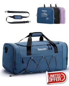 Tolaccea Sports Gym Bag for Men Women