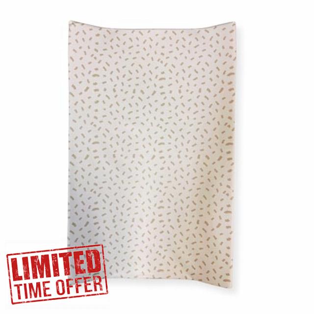 Clair de Lune Dash Anti-Roll Wedge Baby Changing Mat 69 x 44cm