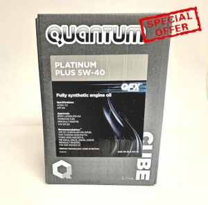 QUANTUM PLATINUM PLUS 5W-40 FULLY SYNTHETIC ENGINE OIL 5L