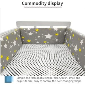 soft and safe border for baby's sleep