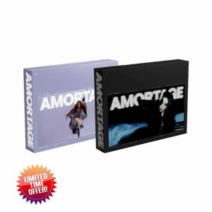 JISOO BLACKPINK AMORTAGE [ EXCLUSIVE EDITION 2 Ver Set ] 1st Mini Album (via DHL Express)