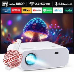 ZDK 2024 New Mini Projector with 5G WiFi
