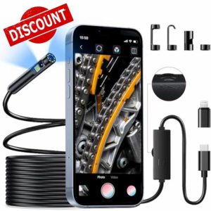 Dual Lens Endoscope Inspection Camera