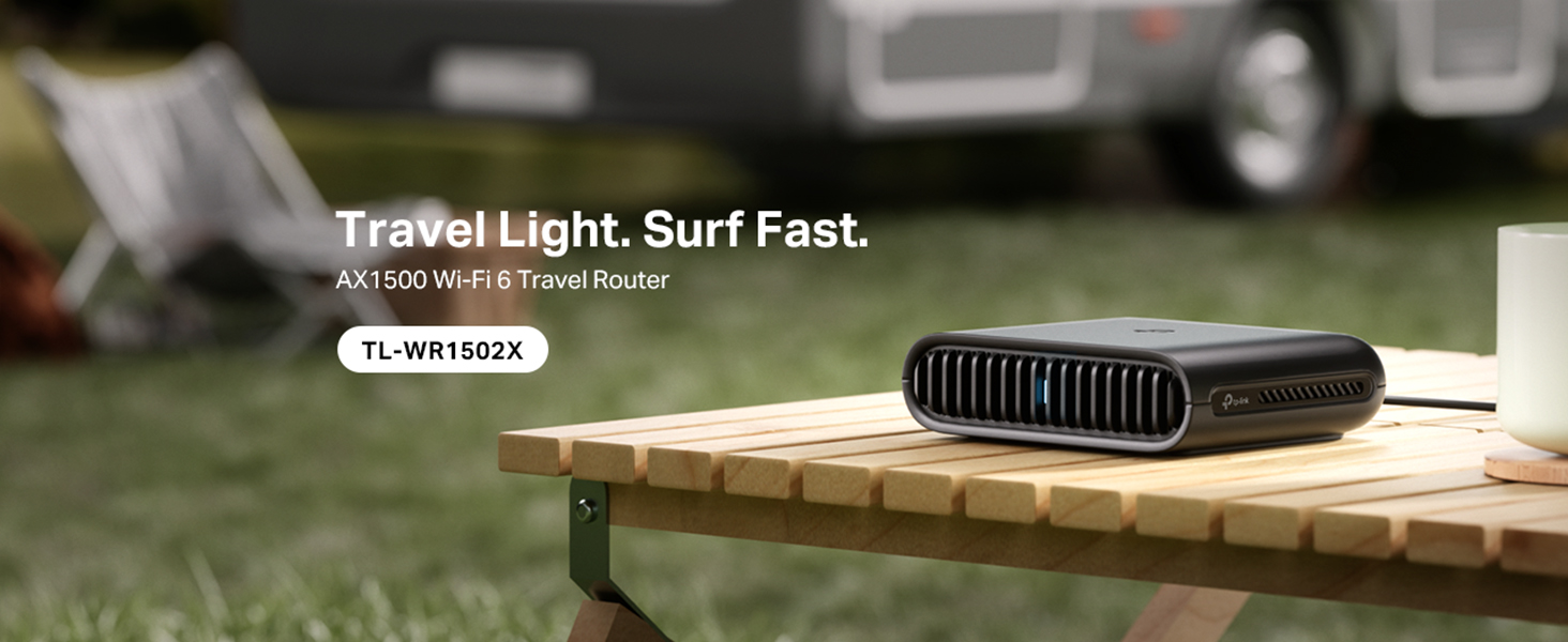 AX1500 Wi-Fi 6 Travel Router