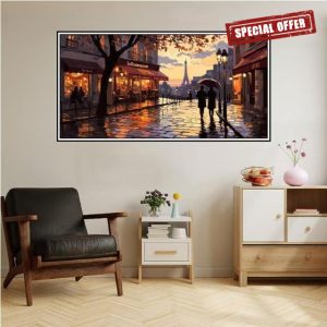 Paint by Numbers for Adults Paris Paint by Numbers Street Painting by Numbers Kits for Children Beginners